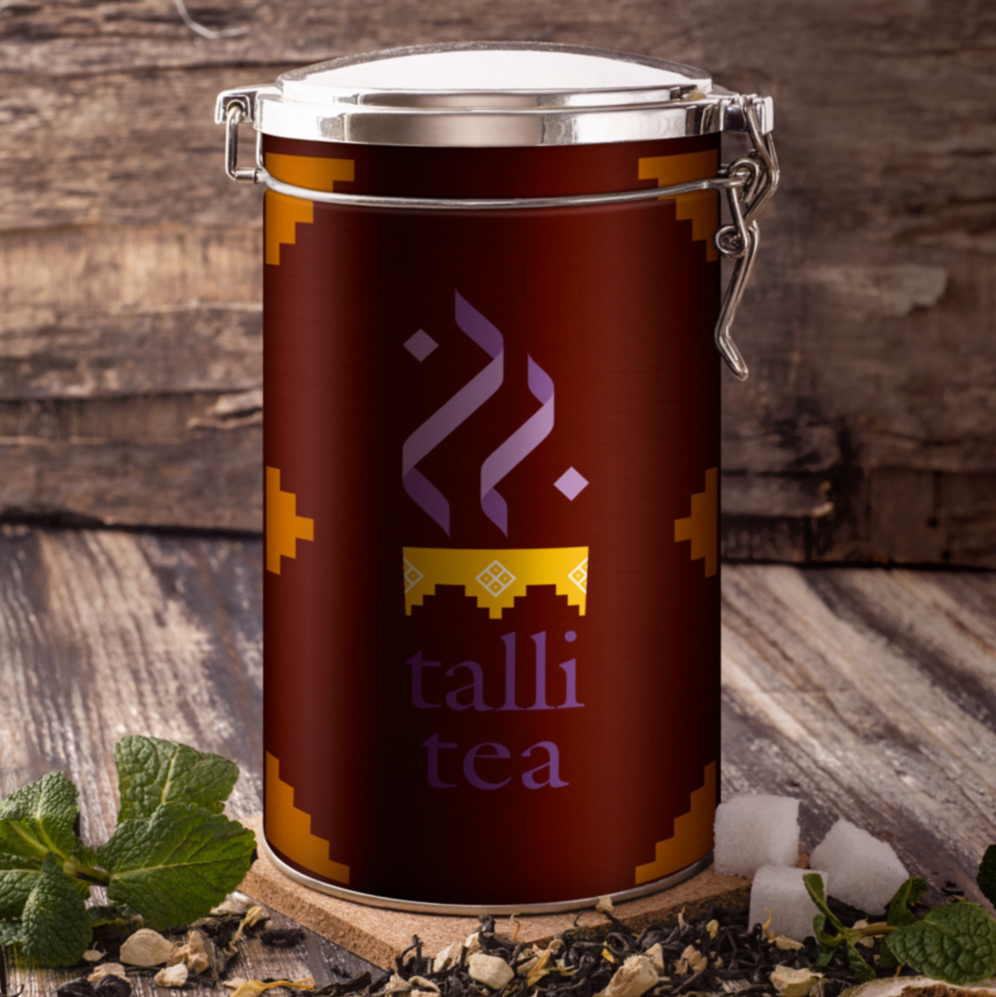 talitea label pour une marque de thé du Maroc
